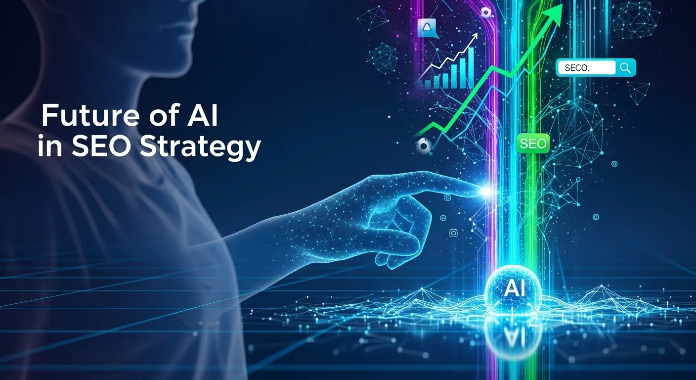 Blog banner for Future of AI in seo strategy development and implementation